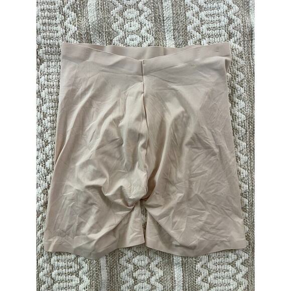 Maidenform Shapewear 2XL SmoothTec Thigh Slimmer Shaping Beige DM0035 NEW - Picture 7 of 8